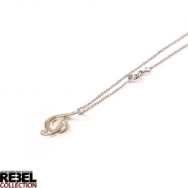 clef necklace