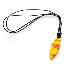 Rebel surfboard necklace