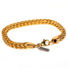Gold colored bracelet