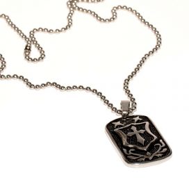 Shield pendant necklace
