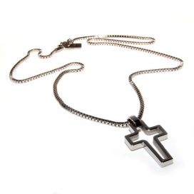 Cross pendant and chain