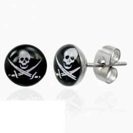 Pirate stud earrings