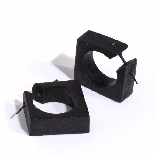 Wooden earrings