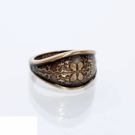 Womens stainless steel ring
