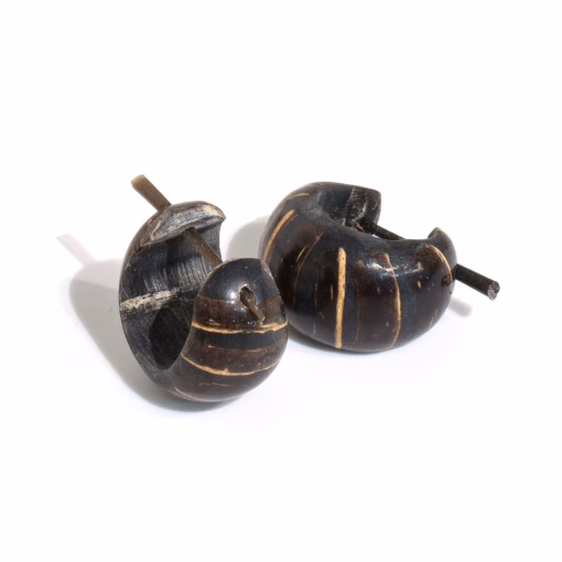 Wooden earrings