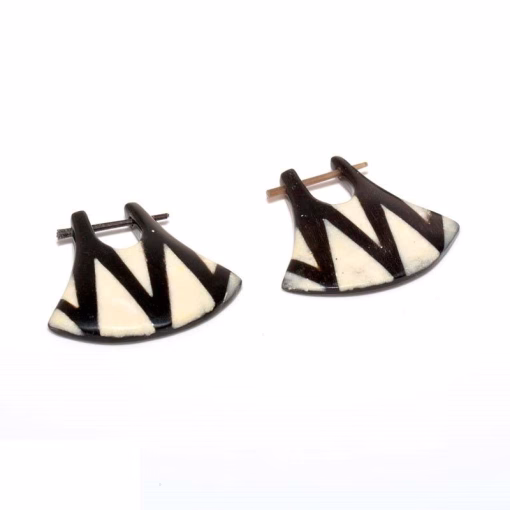 Bone earrings