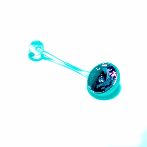 Blue crystal navel Bananabell