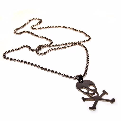 poison skull necklace