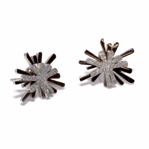 Snowflake earrings
