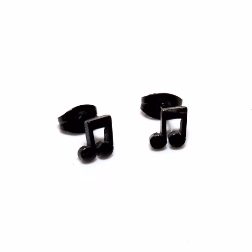 Note earrings