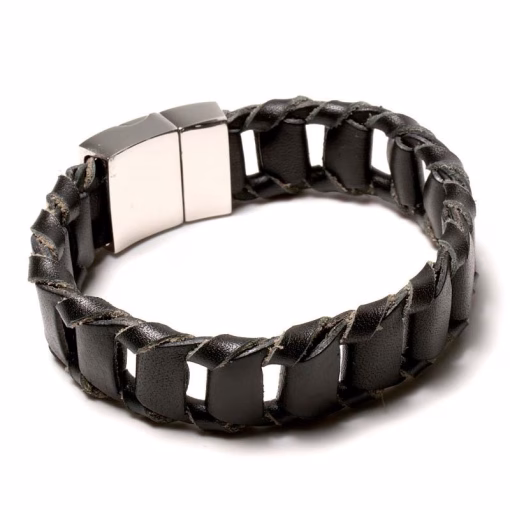 Wide Leather Bracelets