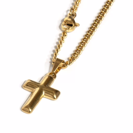 Cross pendant and chain