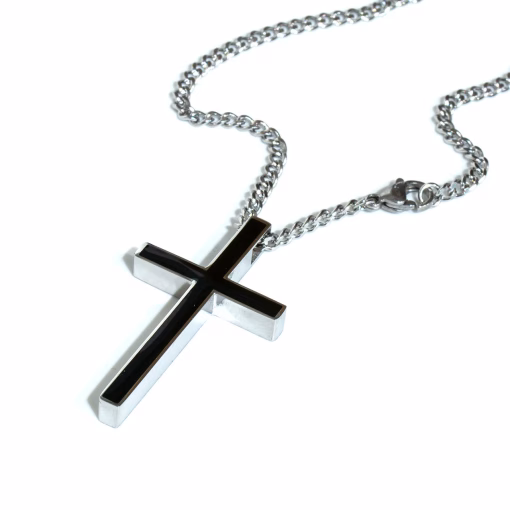 Cross pendant and chain