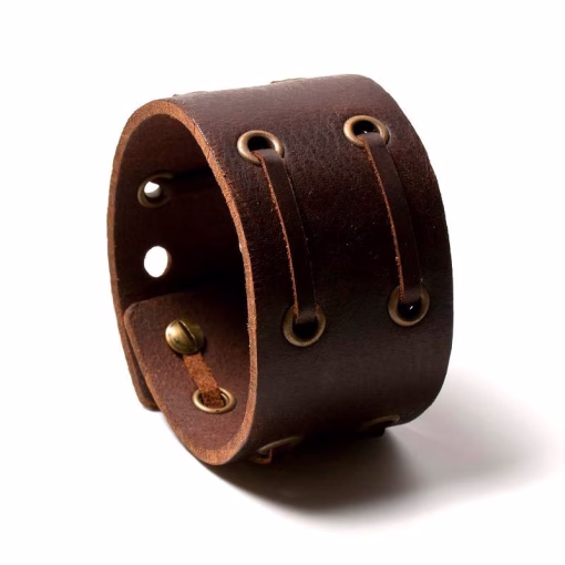 Leather bracelet