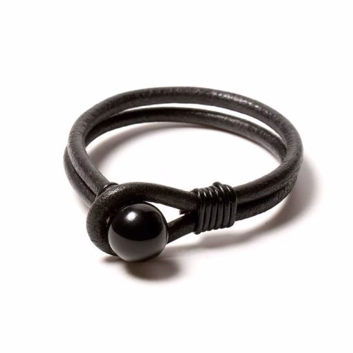 Leather bracelet