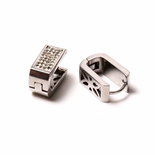 Rebel zircon earrings
