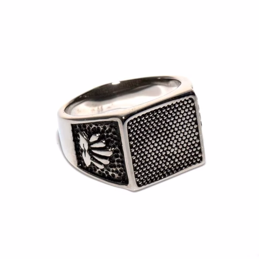 Men's steel ring