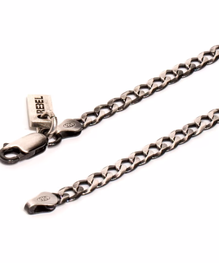 silver necklace