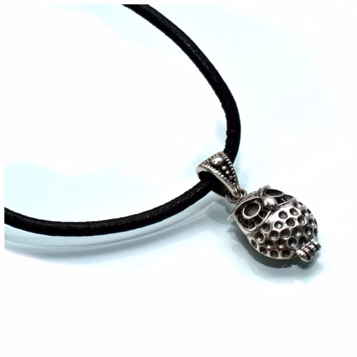 Silver Owl Pendant Necklace