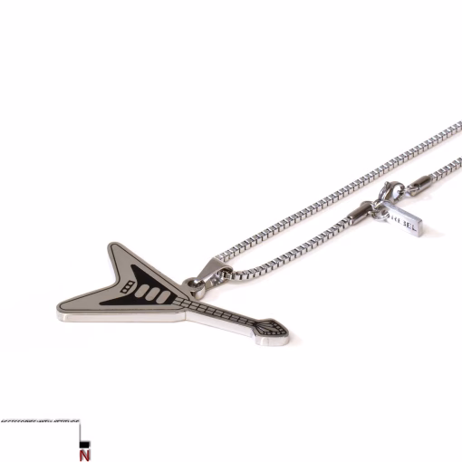Rebel Guitar Pendant Necklace