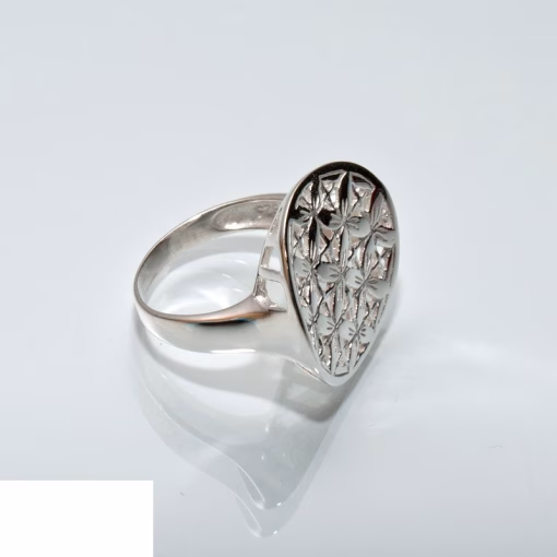 Silver women's ring - Image 2