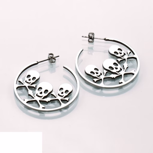 Skull earrings